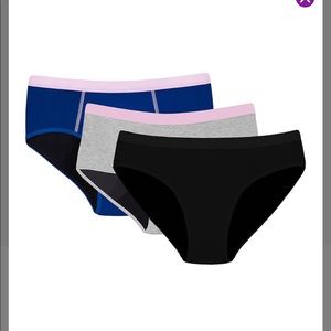 NWOT Thinx tween menstrual underwear combo pack